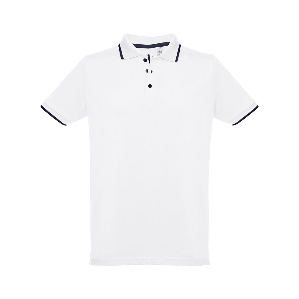 THC ROME WH. Men’s slim fit polo shirt - 30136_106-a.jpg