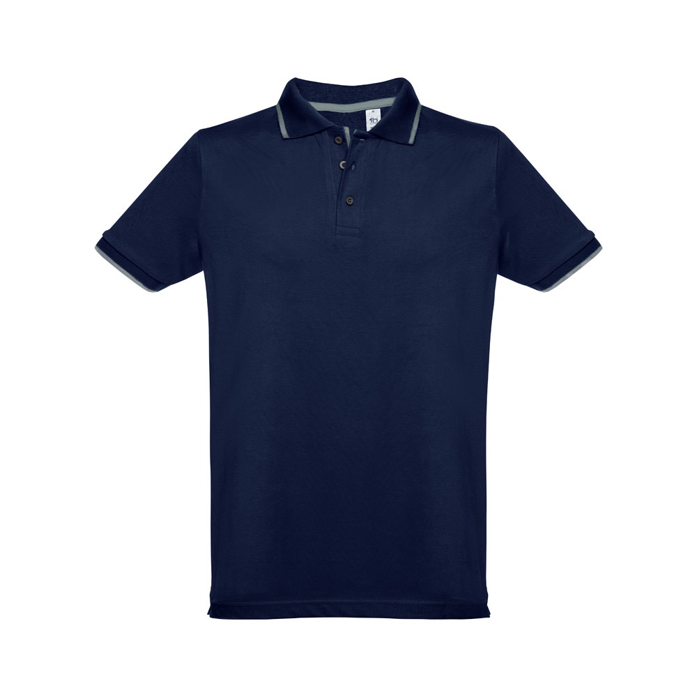 THC ROME. Men’s slim fit polo shirt - 30137_104.jpg