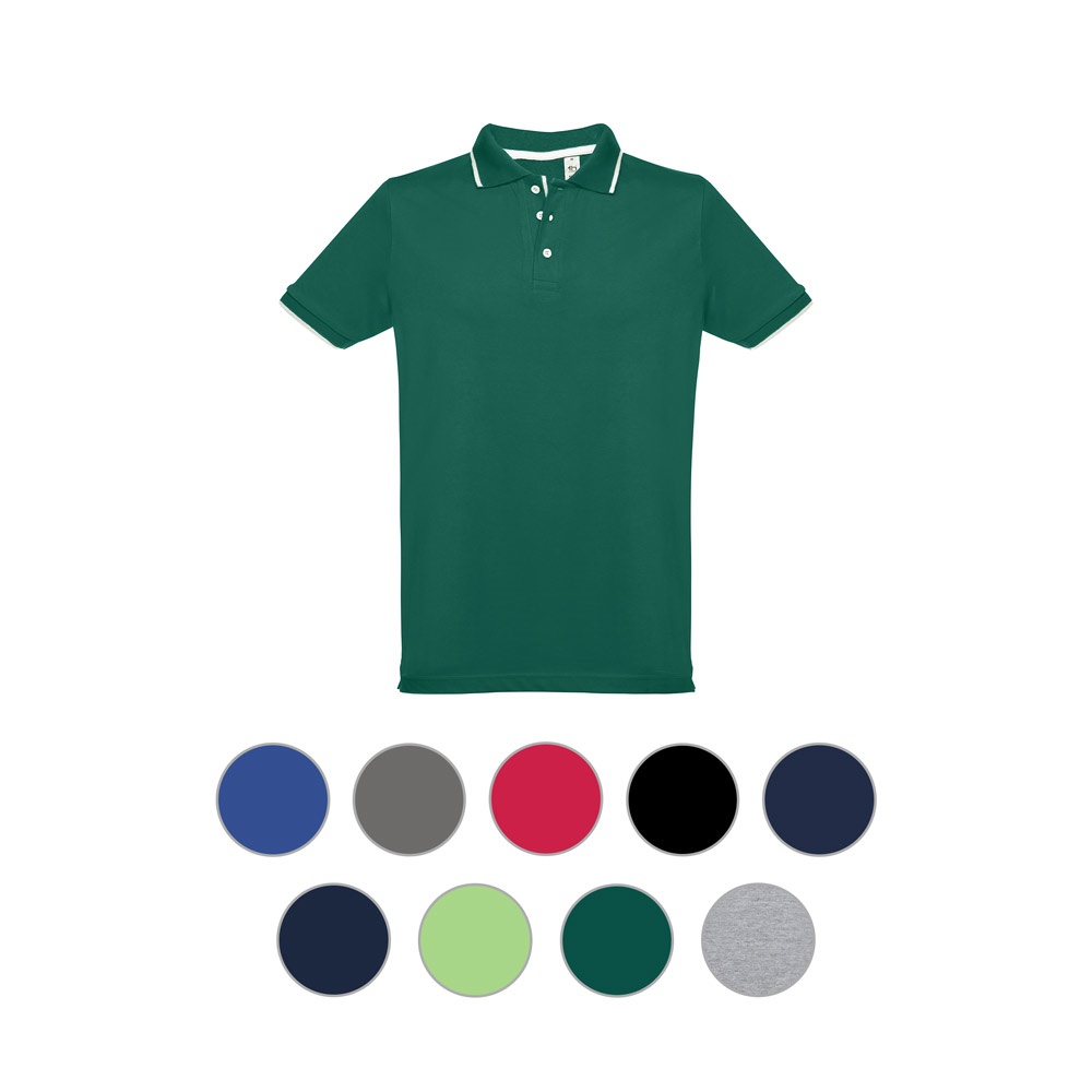 THC ROME. Men’s slim fit polo shirt - 30137_set.jpg