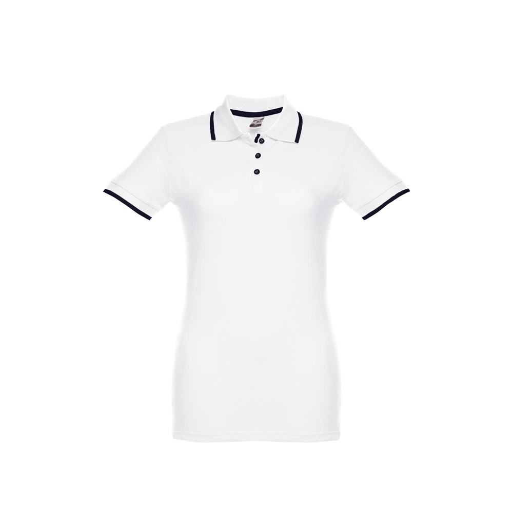 THC ROME WOMEN WH. Women’s slim fit polo shirt - 30138_set.jpg
