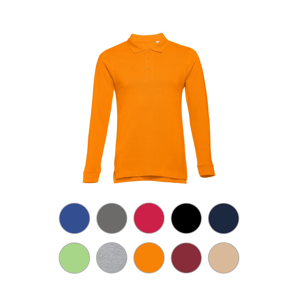 THC BERN. Men’s long sleeve polo shirt - 30141_a.jpg
