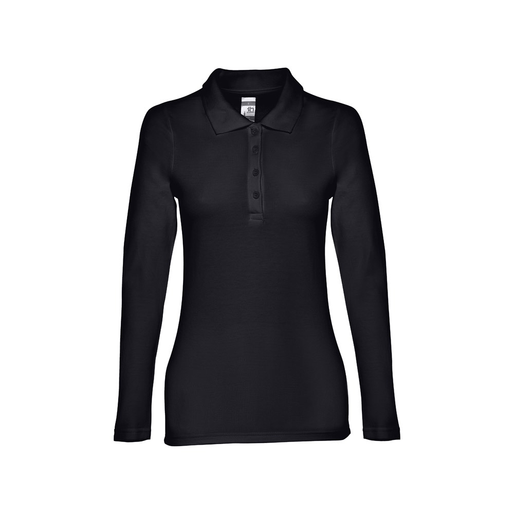 THC BERN WOMEN. Women’s long sleeve polo shirt - 30145_103-a.jpg
