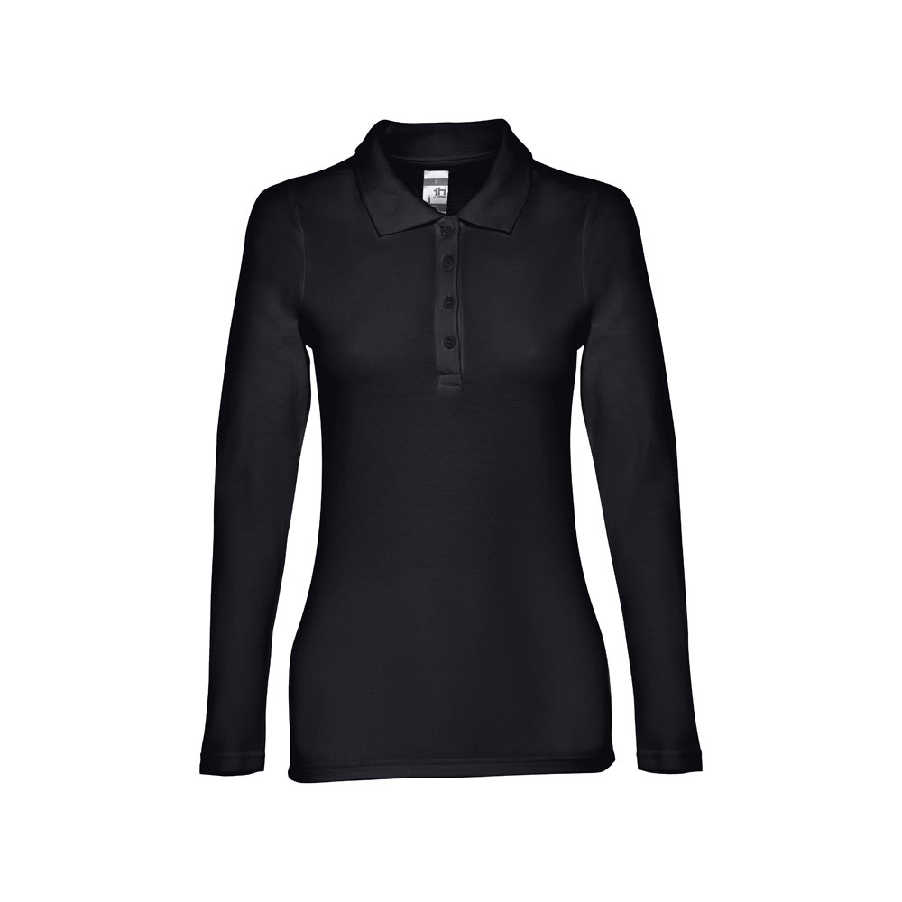 THC BERN WOMEN. Women’s long sleeve polo shirt - 30145_103.jpg