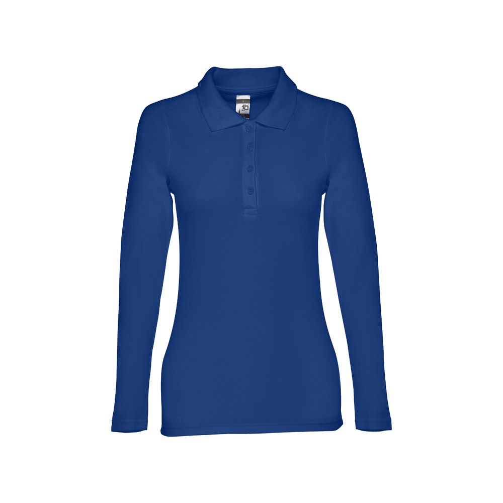 THC BERN WOMEN. Women’s long sleeve polo shirt - 30145_114-a.jpg