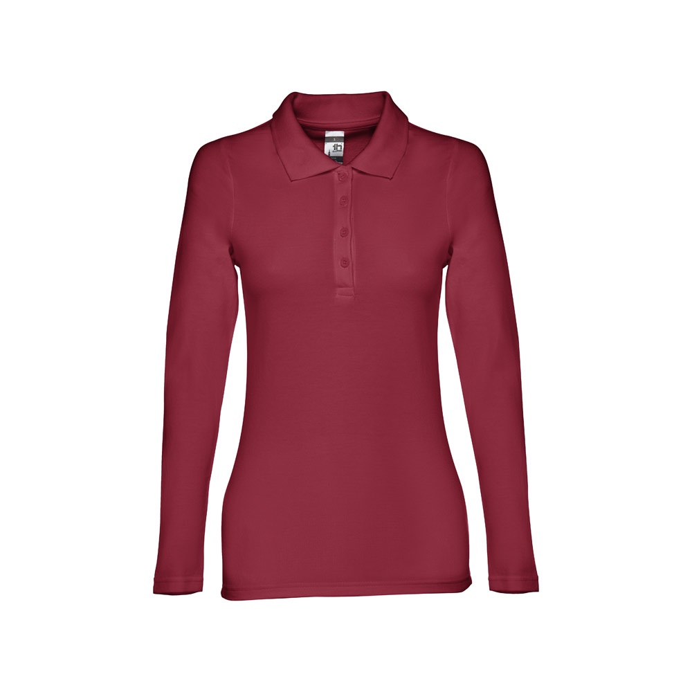 THC BERN WOMEN. Women’s long sleeve polo shirt - 30145_115-a.jpg