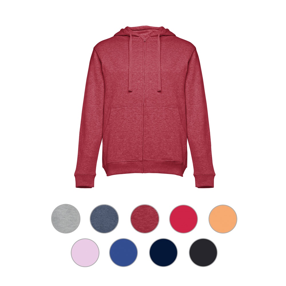 THC AMSTERDAM. Men’s hooded full zipped sweatshirt - 30161_set.jpg