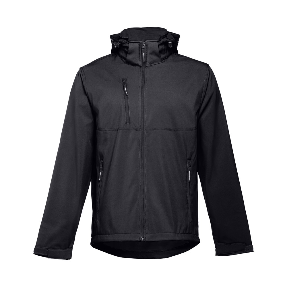 THC ZAGREB. Men’s softshell with removable hood - 30180_103-a.jpg