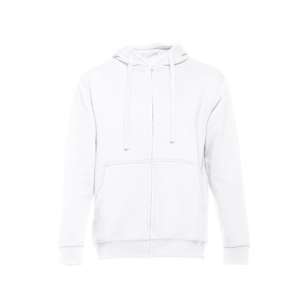 THC AMSTERDAM WH. Men’s hooded full zipped sweatshirt - 30256_a.jpg