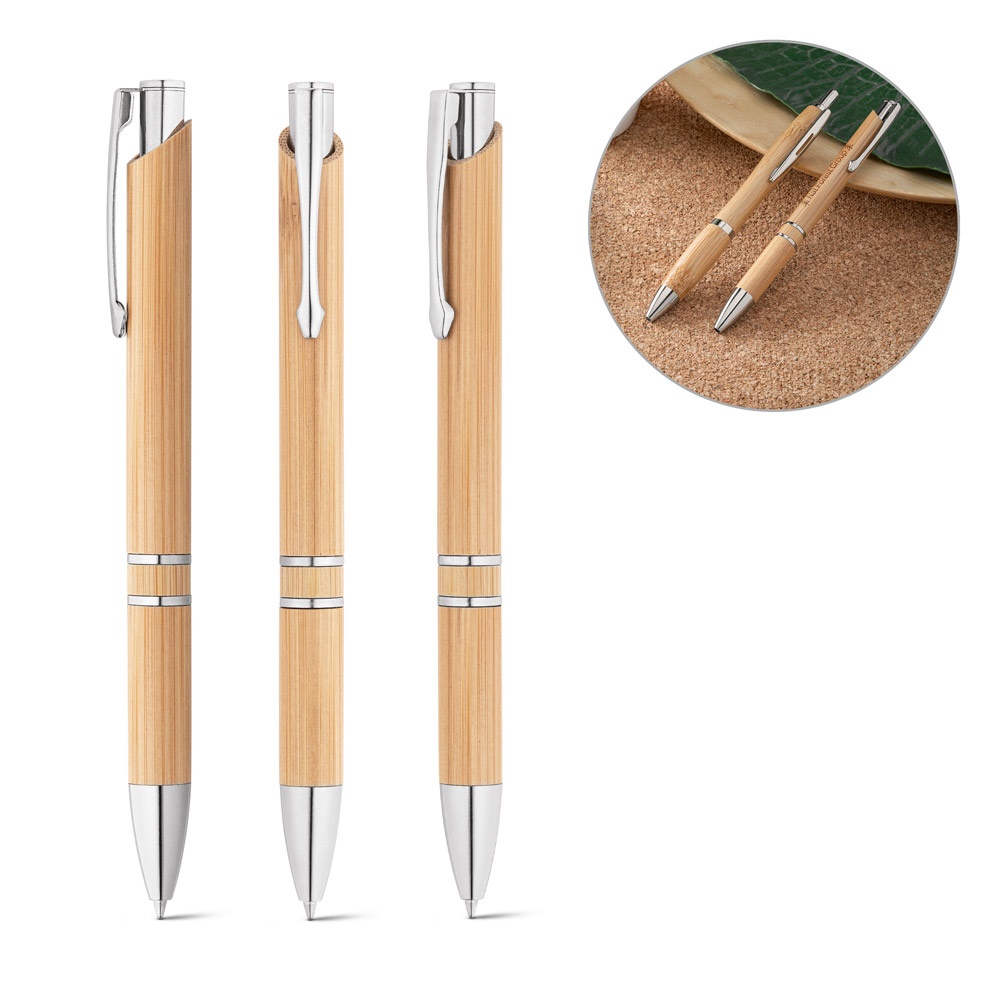 BETA BAMBOO. Bamboo ball pen - 81011_set.jpg