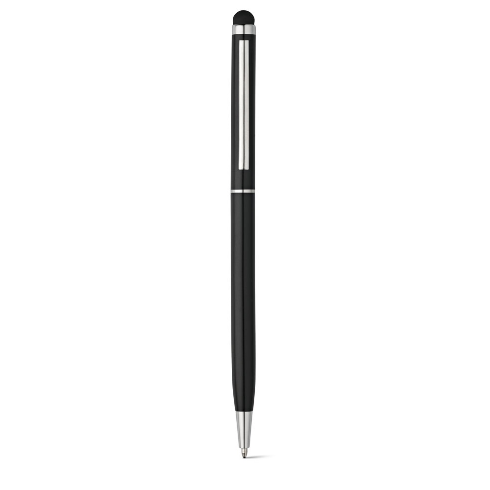 ZOE BK. Ball pen with touch tip in aluminium - 81158_103-a.jpg