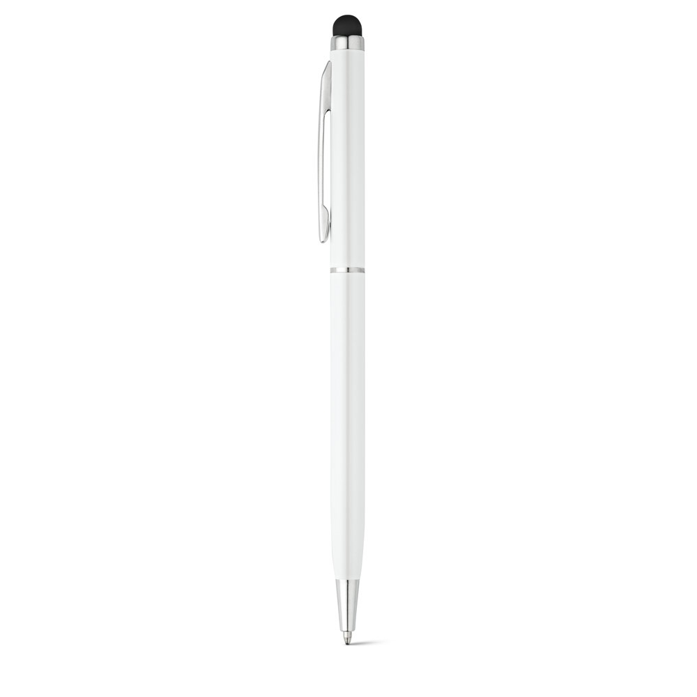 ZOE BK. Ball pen with touch tip in aluminium - 81158_106.jpg