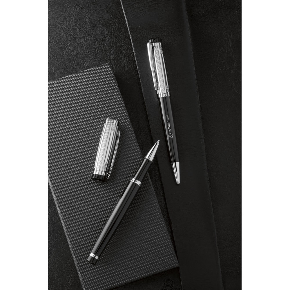 ORLANDO. Roller pen and ball pen set in metal - 81193_amb.jpg