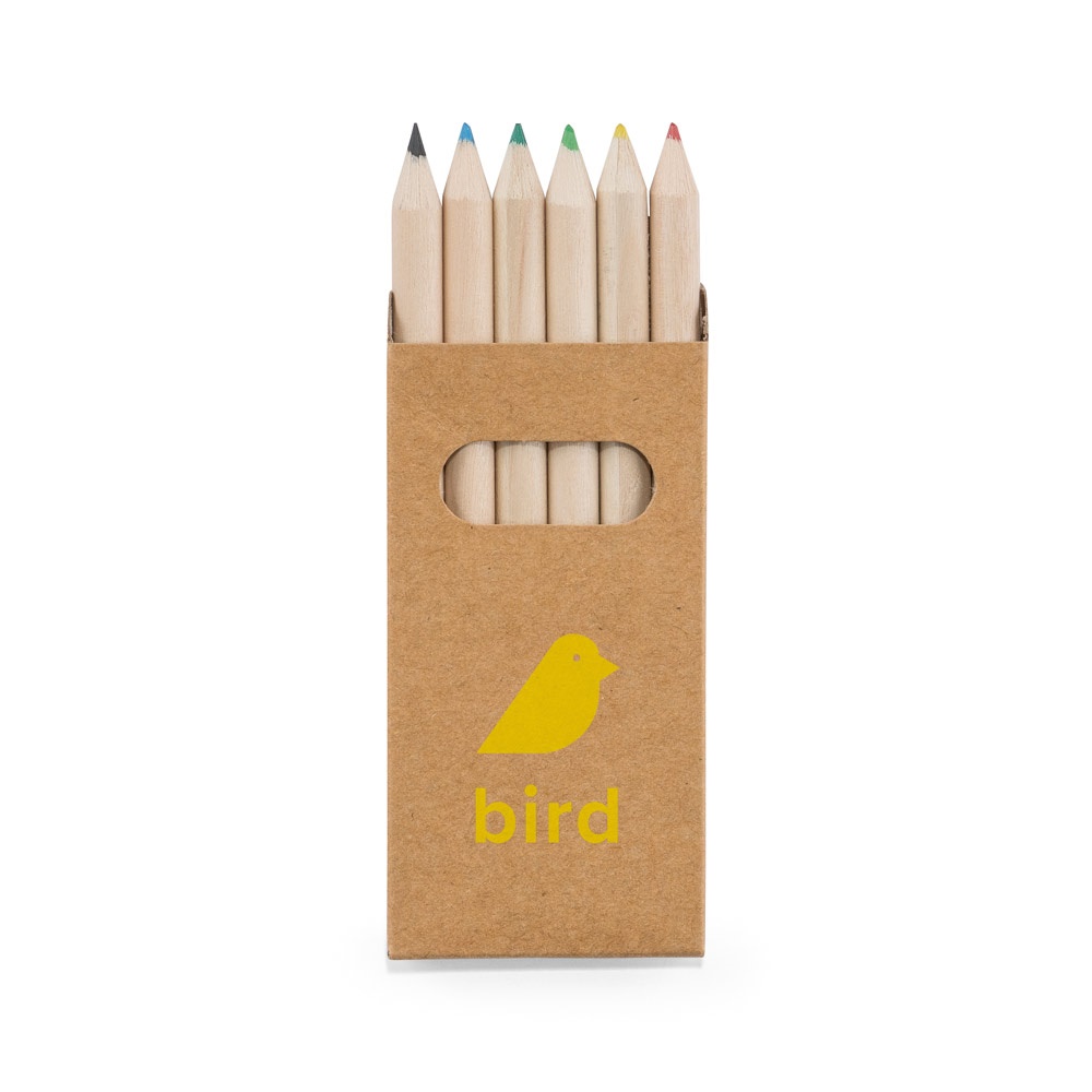 BIRD. Pencil box with 6 coloured pencils - 91750_160-a-logo.jpg