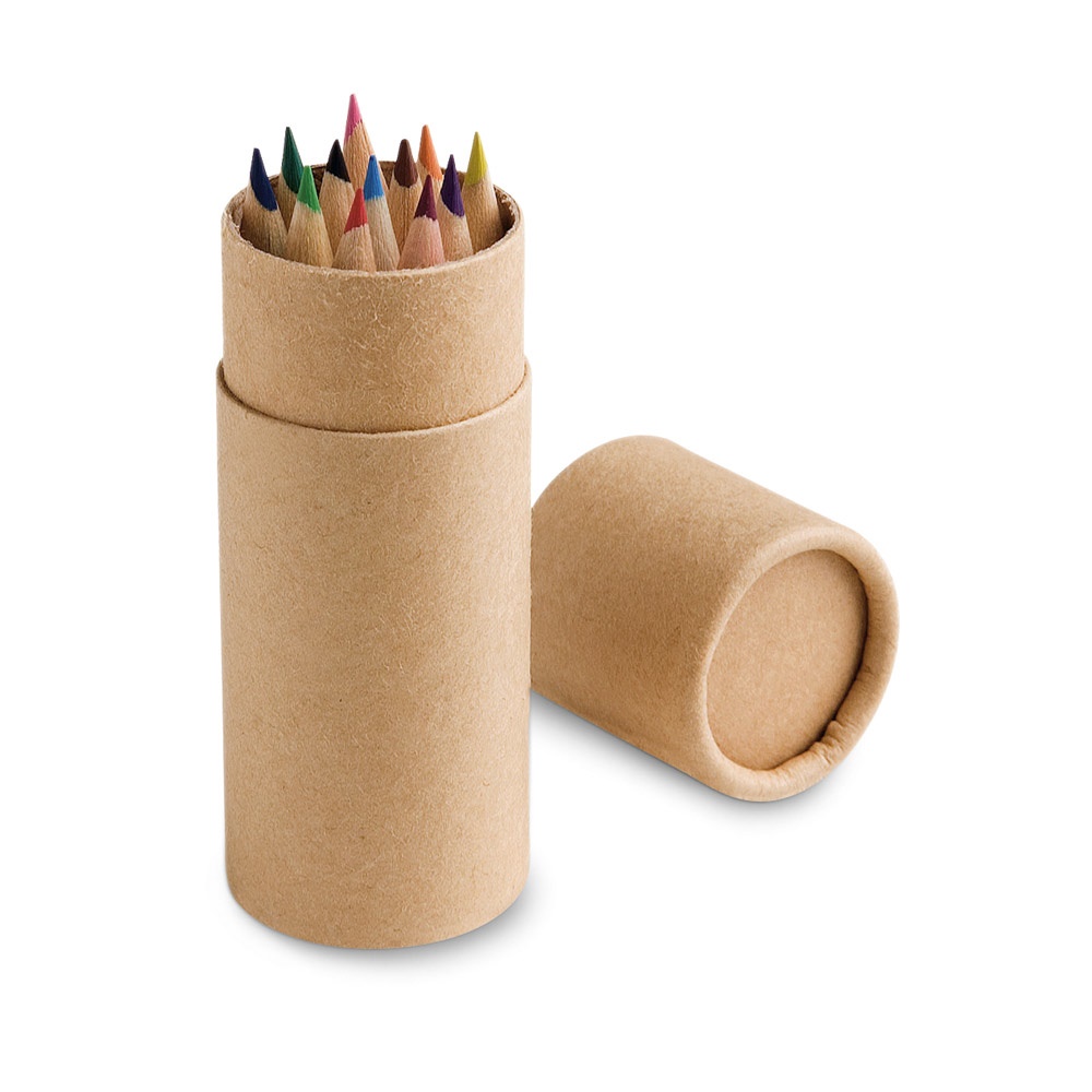 CYLINDER. Pencil box with 12 coloured pencils - 91752_160.jpg