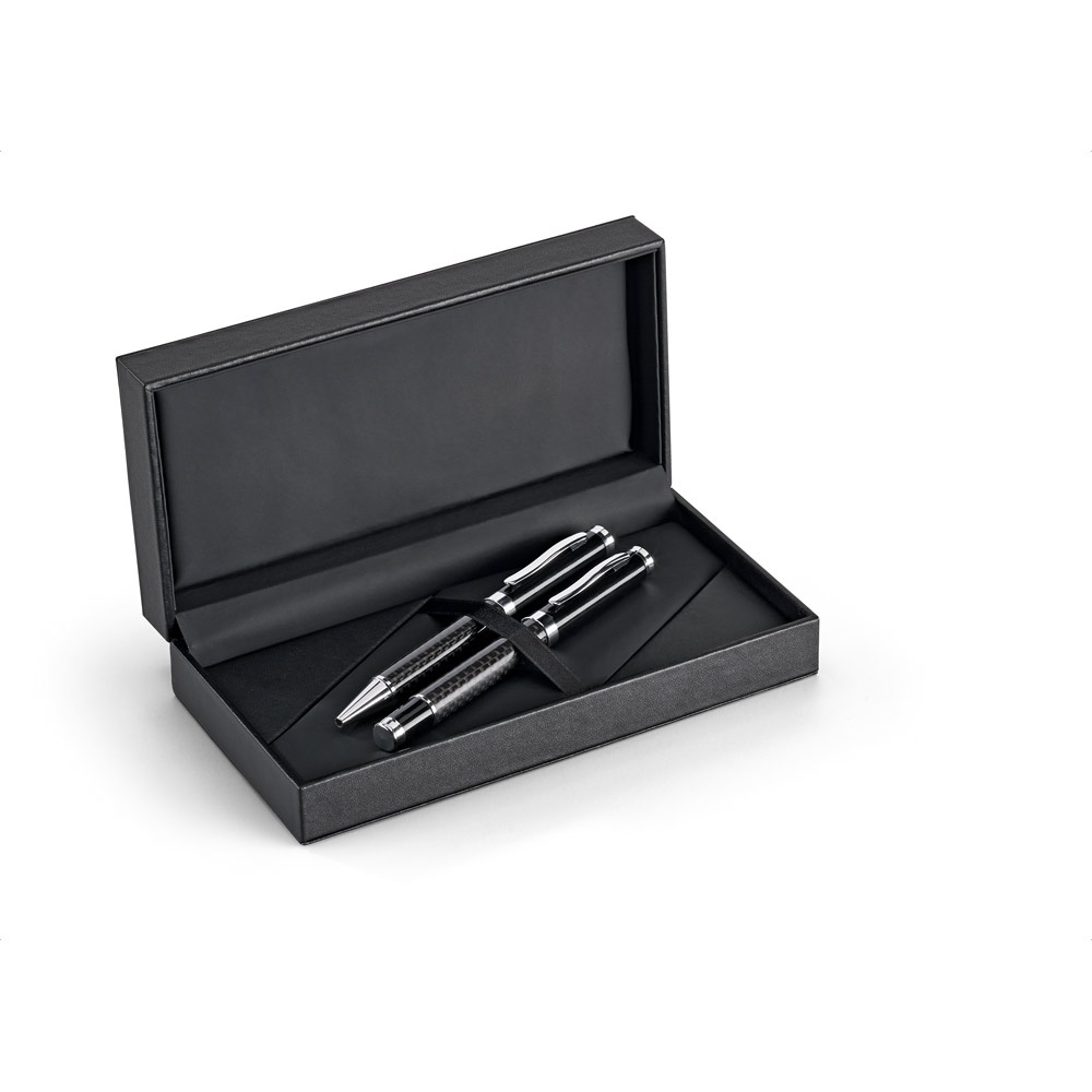 CHESS. Roller pen and ball pen set in metal and carbon fibre - 91835_103.jpg