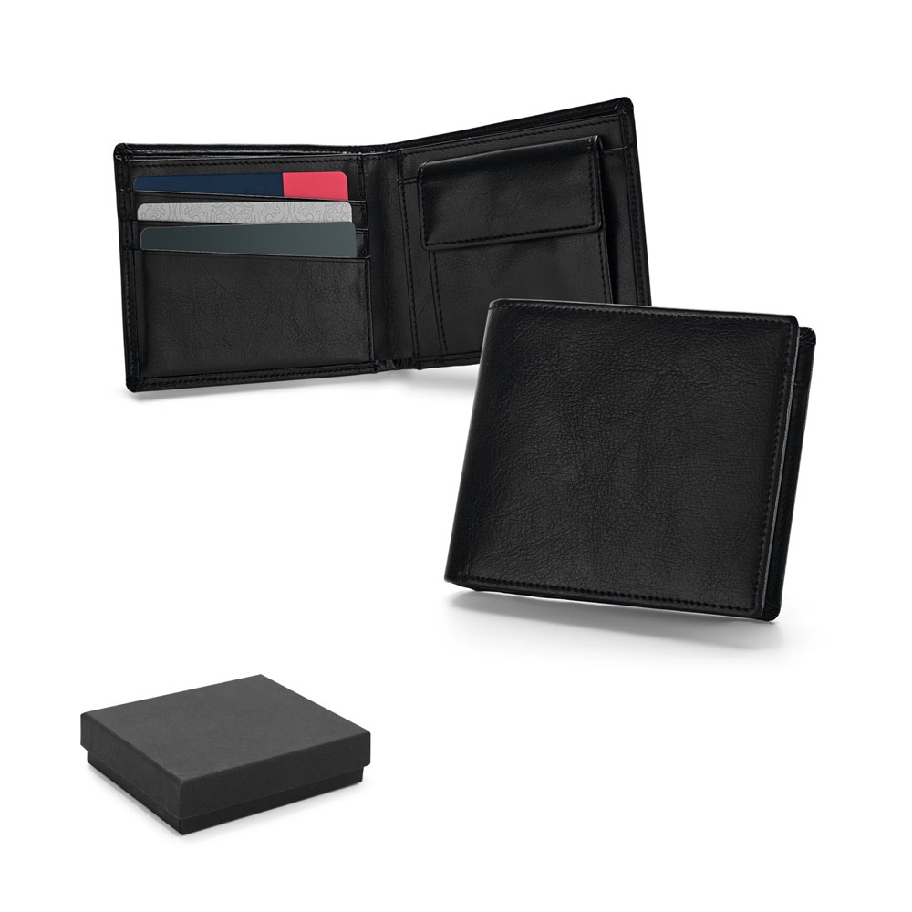 AFFLECK. Leather wallet with RFID blocking - 93317_set.jpg