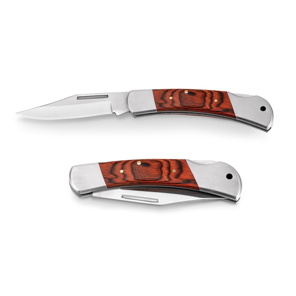 FALCON II. Pocket knife in stainless steel and wood - 94031_set.jpg