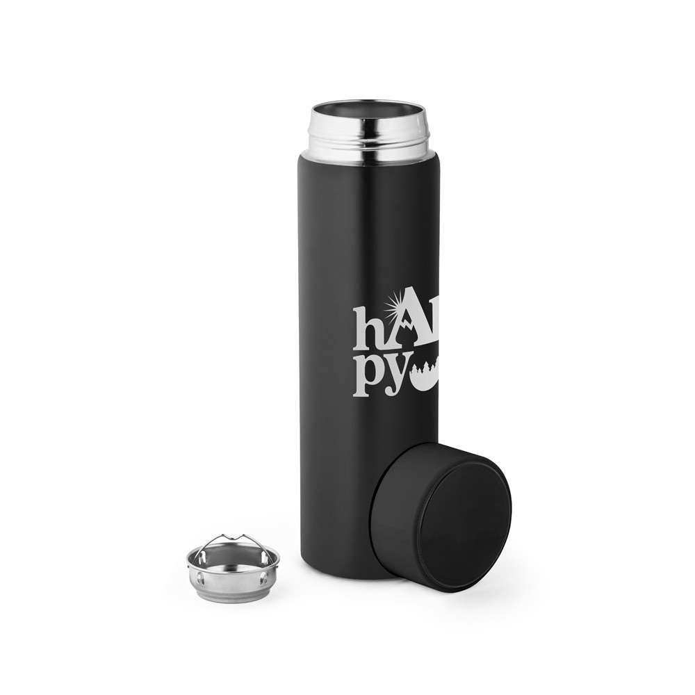 ROSSI. 470 mL vacuum insulated thermos bottle - 94069_103-d-logo.jpg