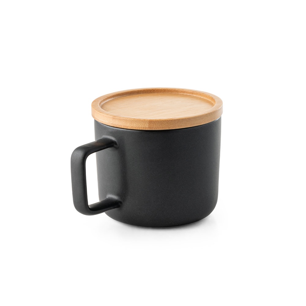 FANGIO. 230 mL ceramic mug with lid and bamboo base - 94251_103.jpg