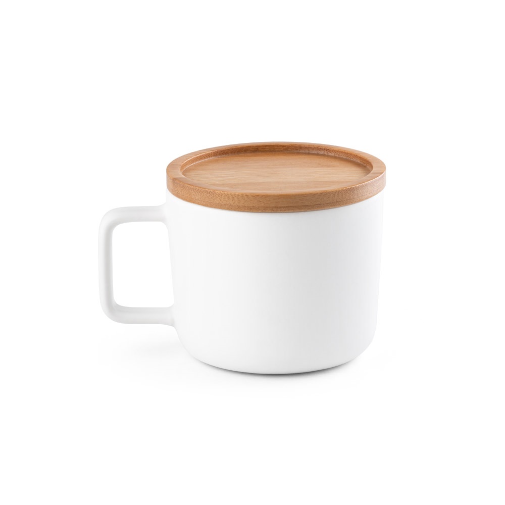 FANGIO. 230 mL ceramic mug with lid and bamboo base - 94251_106-a.jpg