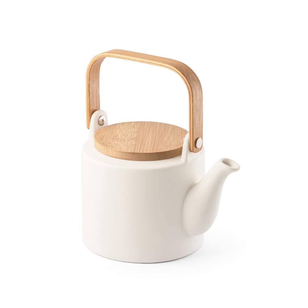 GLOGG. 700 mL ceramic teapot with bamboo lid 700 mL - 94255_116.jpg