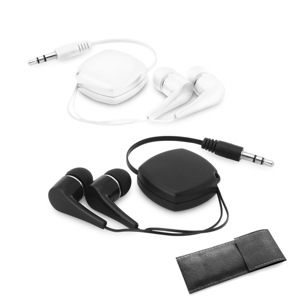 PINEL. Retractable earphones - 97359_set.jpg