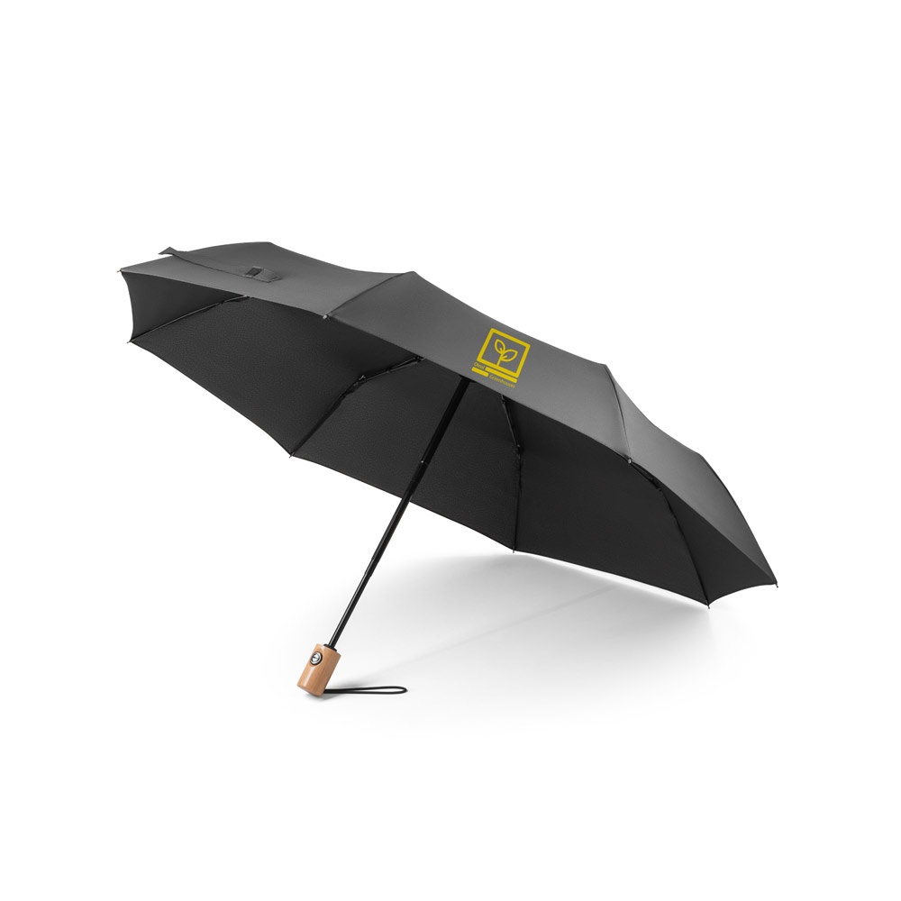 RIVER. rPET foldable umbrella - 99040_103-logo.jpg