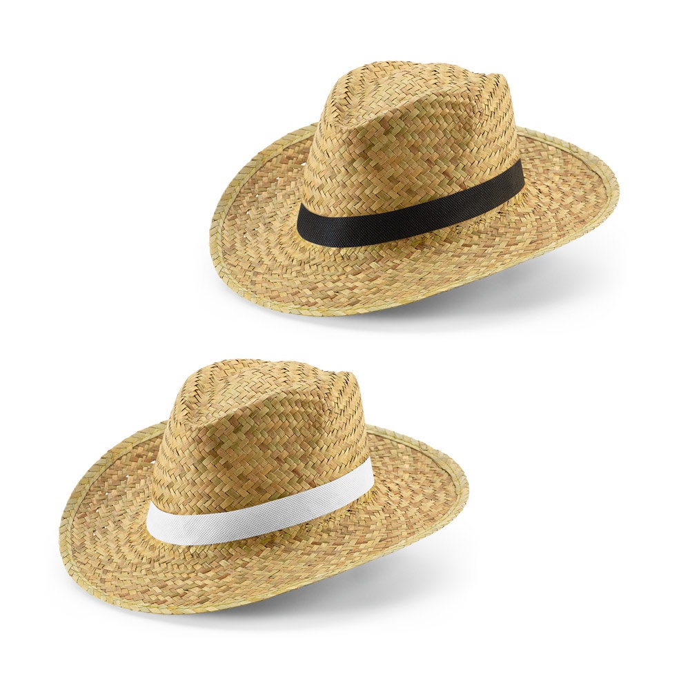 JEAN POLI. Natural straw hat - 99082_set.jpg